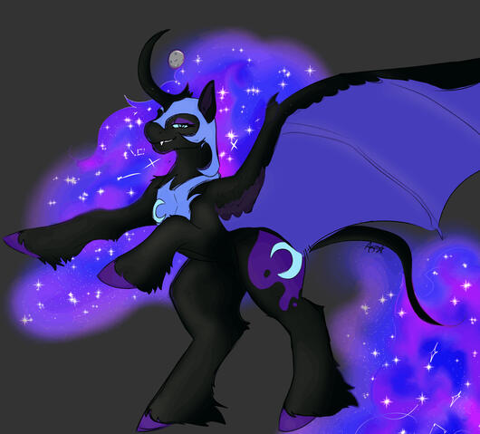Nightmare Moon Fanart Fullbody Nightmare Moon Fanart Fullbody